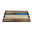 Kewi Red and Blue Hickory Charcuterie/ Serving Tray, Top