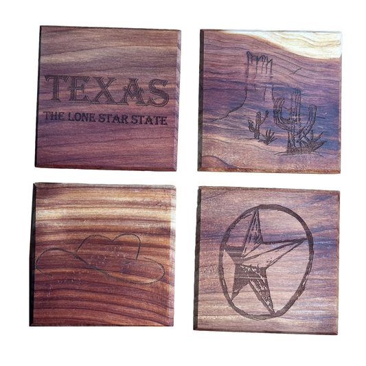 Lonestar State Cedar Coasters Image 1