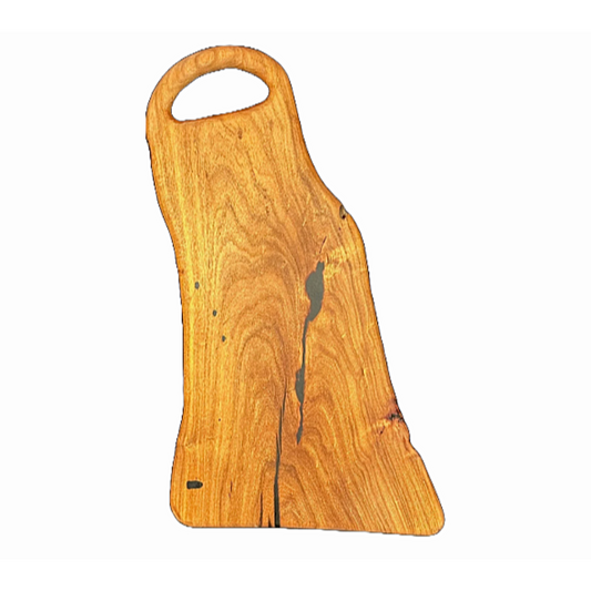 Organic Mesquite Charcuterie Board With Handle