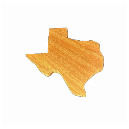 Texas Shaped Mesquite Coasters Set of 4 Image 2