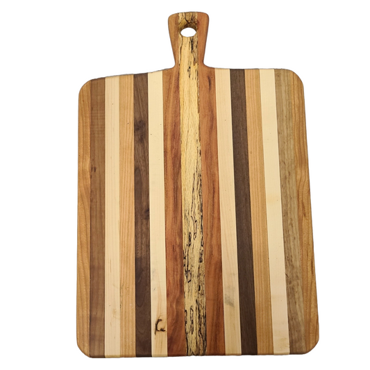 Multi Wood Cutting Board With Handle